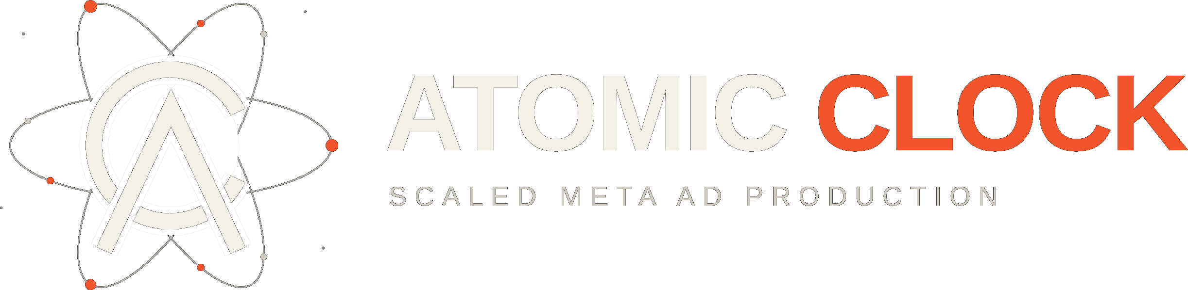 Atomic Clock — scaled Meta ad production